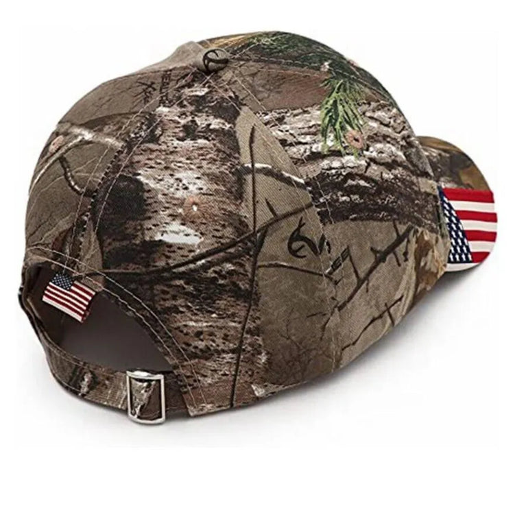 Trump 2024 Keep America Great Camo Hat MAGA Embroidered Baseball Cap