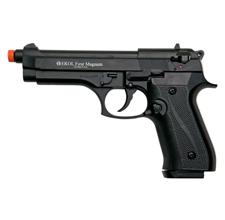 Firat Magnum V92F Blank Front Firing Replica Gun Black Finish-KRM Products LLC.