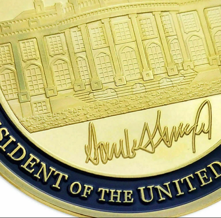 United States 45th President Donald Trump Inauguration Challenge Coin