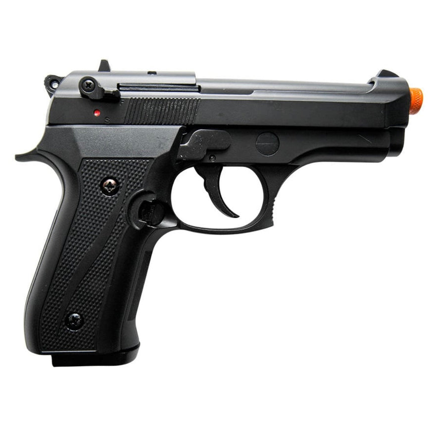 Compact V92F Front Firing Blank Gun Black Finish-KRM Products LLC.