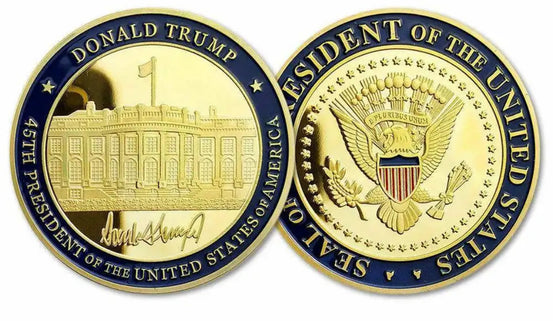 United States 45th President Donald Trump Inauguration Challenge Coin