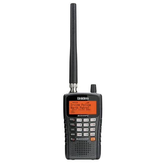 UNIDEN 25,000 CHANNEL NARROW BAND HANDHELD SCANNER WITH 12 SERVICE SEARCHES, TRUNK TRACKER V & GPS CAPABLE-KRM Products LLC.