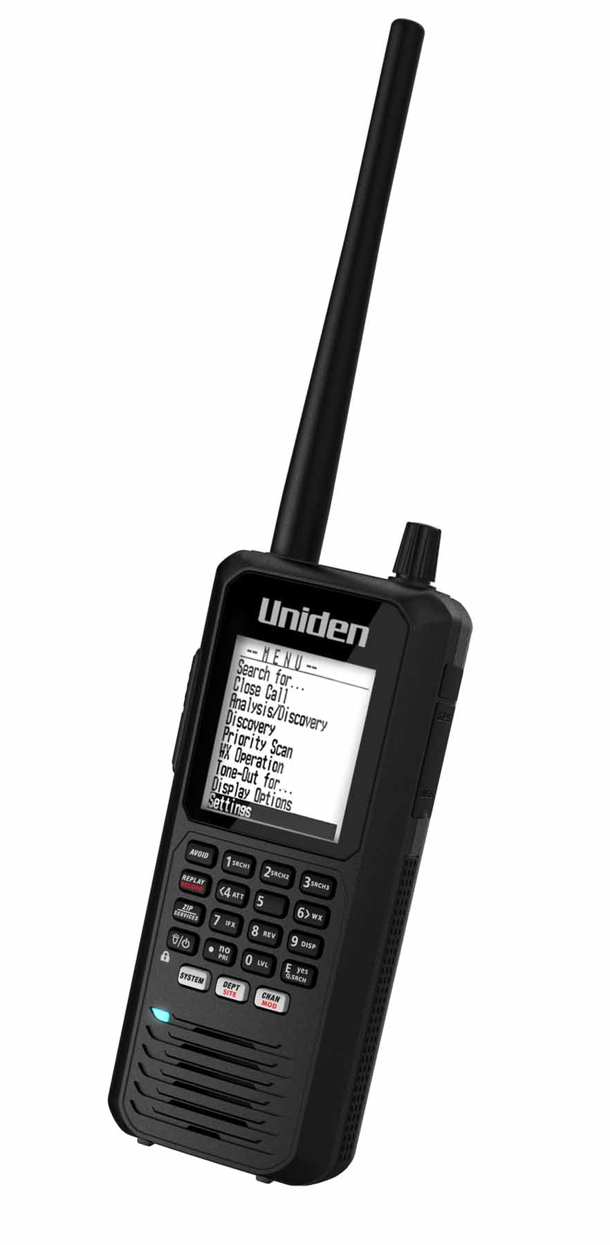 UNIDEN BCD436HP DIGITAL HANDHELD NARROW BAND SCANNER WITH EASY ZIP CODE PROGRAMMING FEATURE-KRM Products LLC.