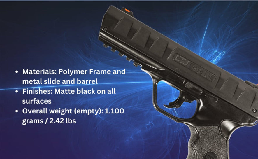 Bravo 1.50 .50 Cal Self Defense Pepper Air Pistol Paintball Gun Marker Weapon-KRM Products LLC.