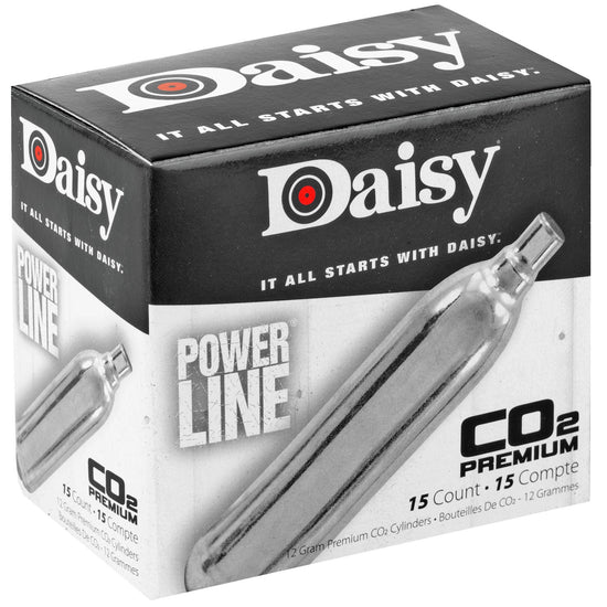 Daisy #7015 Co2 Cylinders 15/bx-KRM Products LLC.