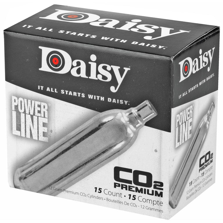 Daisy #7015 Co2 Cylinders 15/bx-KRM Products LLC.