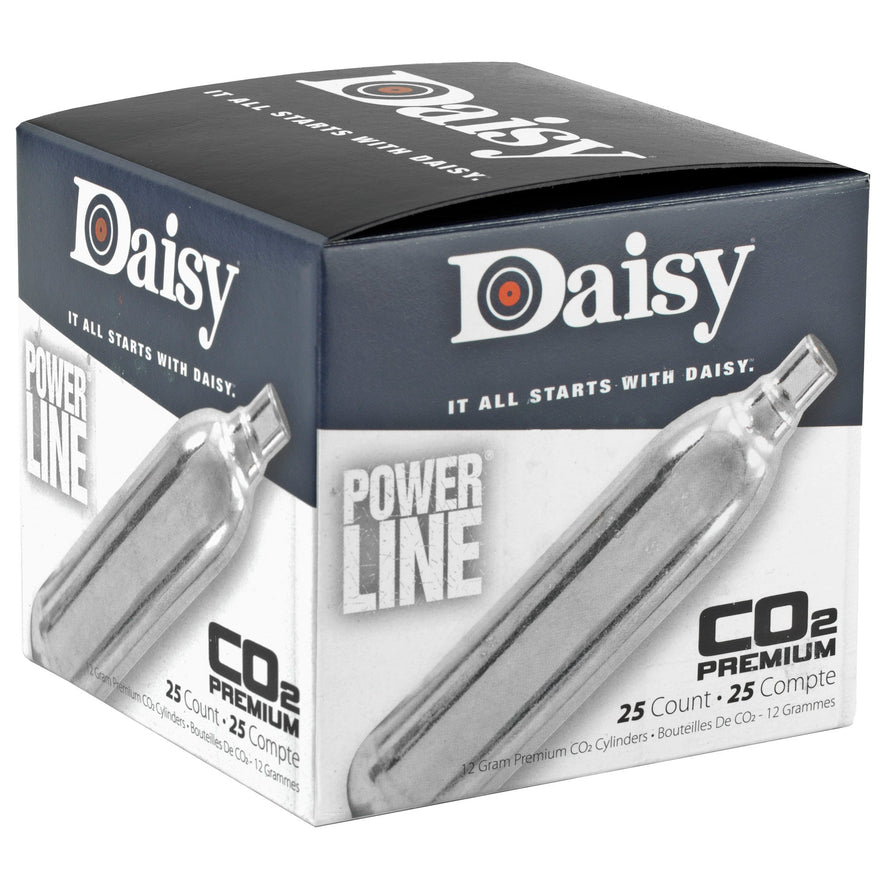 Daisy #7025 Co2 Cylinders 25/bx-KRM Products LLC.