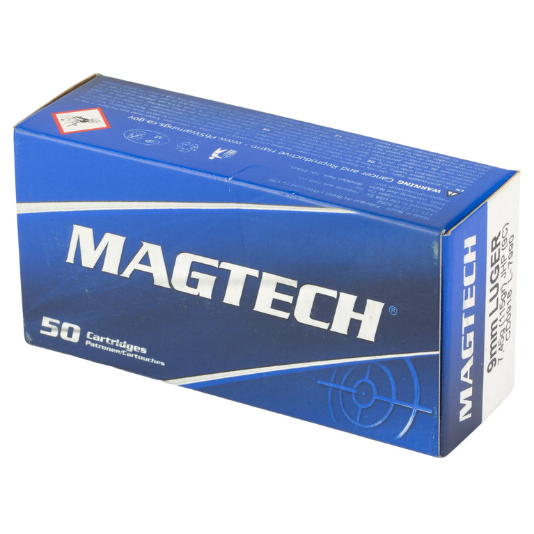 Magtech 9mm 115gr Jhp 50/1000