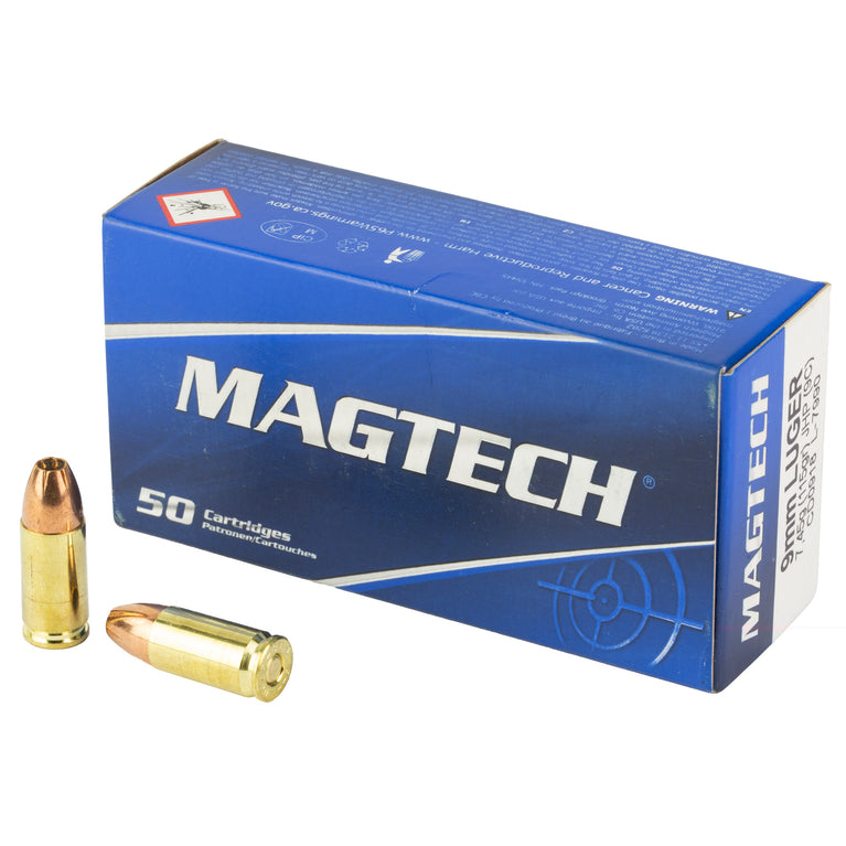 Magtech 9mm 115gr Jhp 50/1000