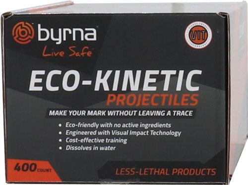 Pepper Spray - Byrna Eco-kinetic Projectiles - 400 Count Tub .68 Cal