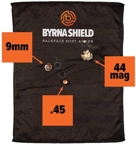 Pepper Spray - Byrna Shield Flexible Level - Iiia Backpack Insert 10"x12"