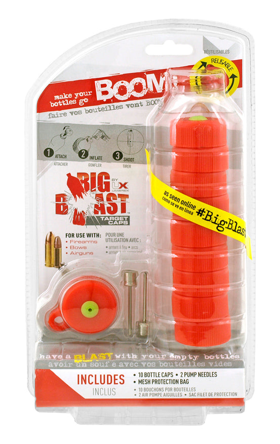 Umarex Big Blast Plastic Bottle Top Cap Exploding Targets-KRM Products LLC.